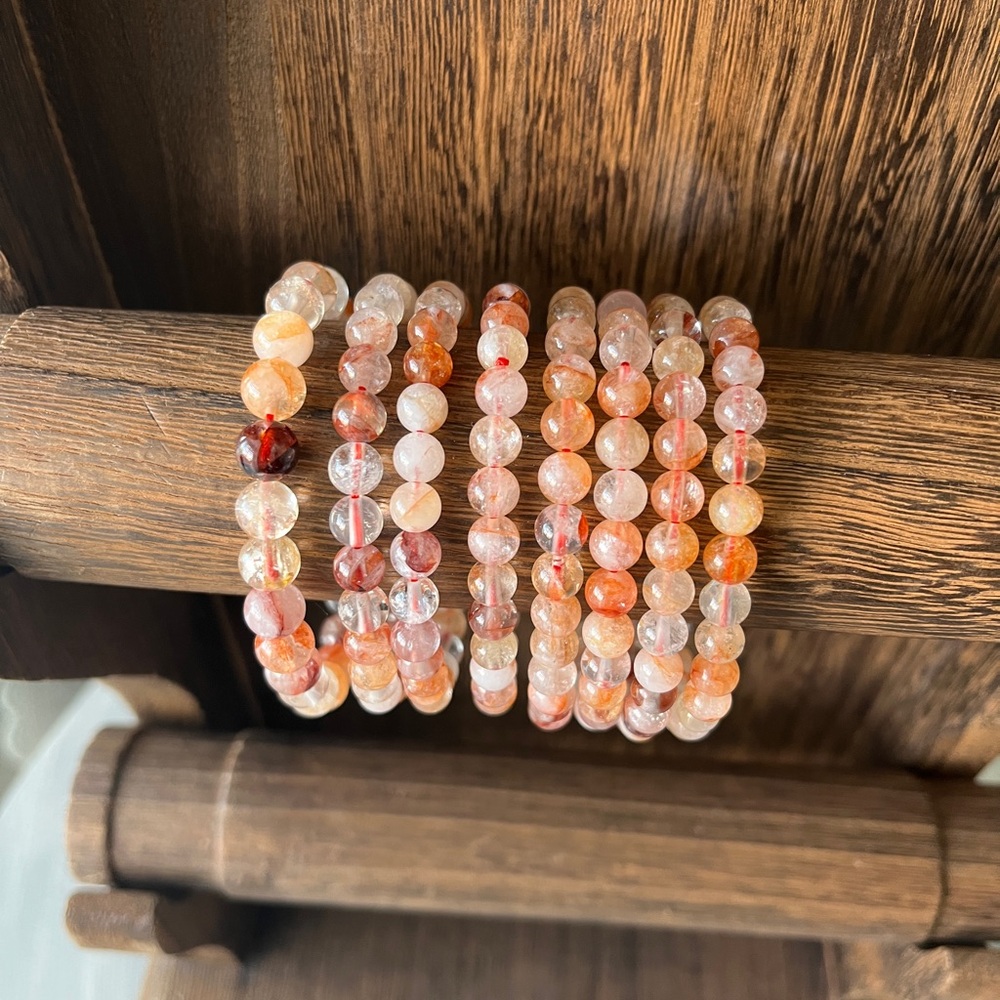 Fire quartz bracelet - Picture 3 of 5